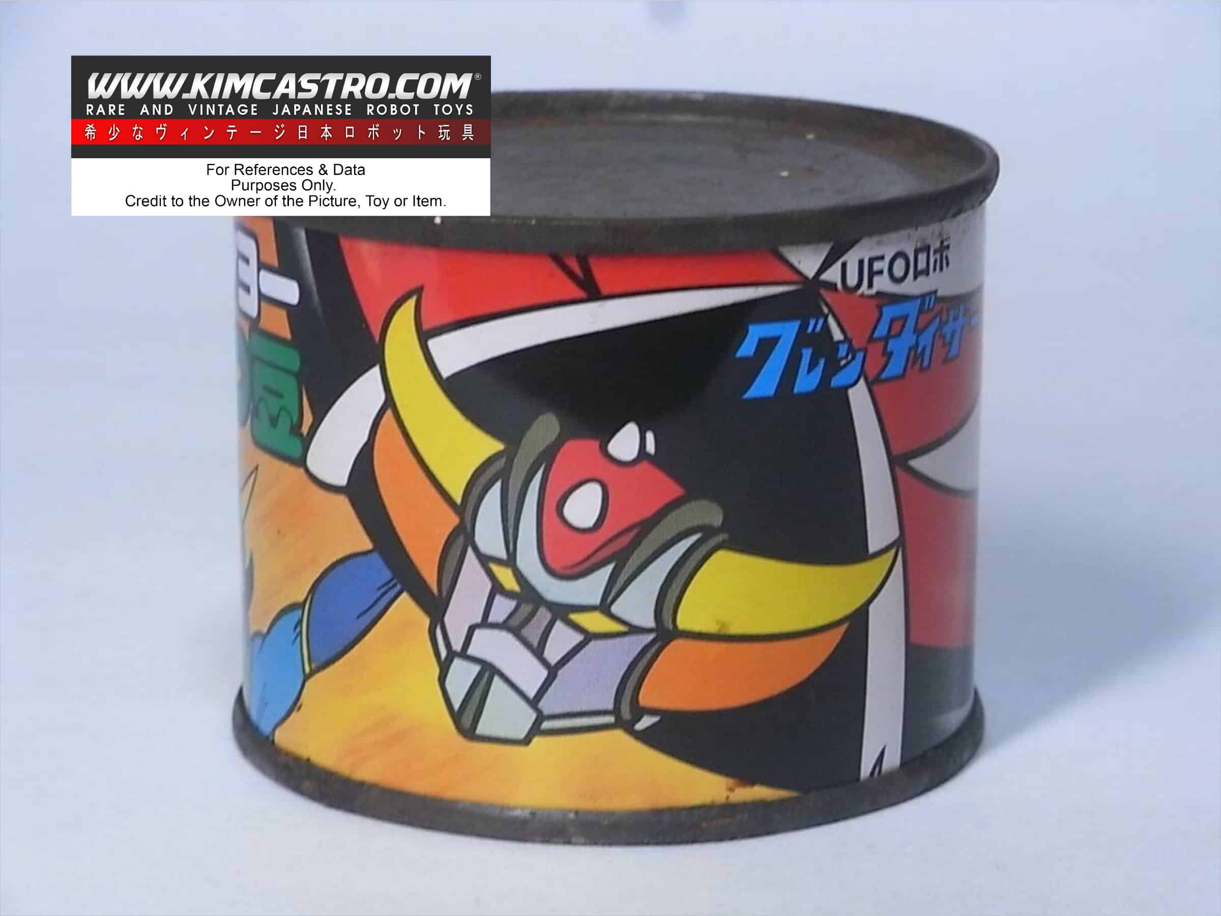 UFO GRENDIZER CANNED FOOD