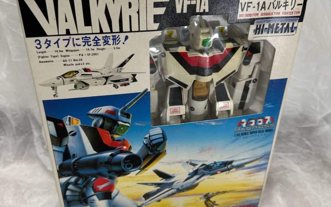 VALKYRIE VF-1A  BATTROID TYPE GERWALK TYPE FIGHTER TYPE MACROSS MAKROSS HI-METAL 1/55 SCALE SUPER REAL MODEL TAKATOKU TOYS.  バルキリー VF-1A バトロイドタイプ ガウォークタイプ ファイタータイプ マクロス マクロス ハイメタル 1/55スケール スーパーリアルモデル タカトクトイズ。