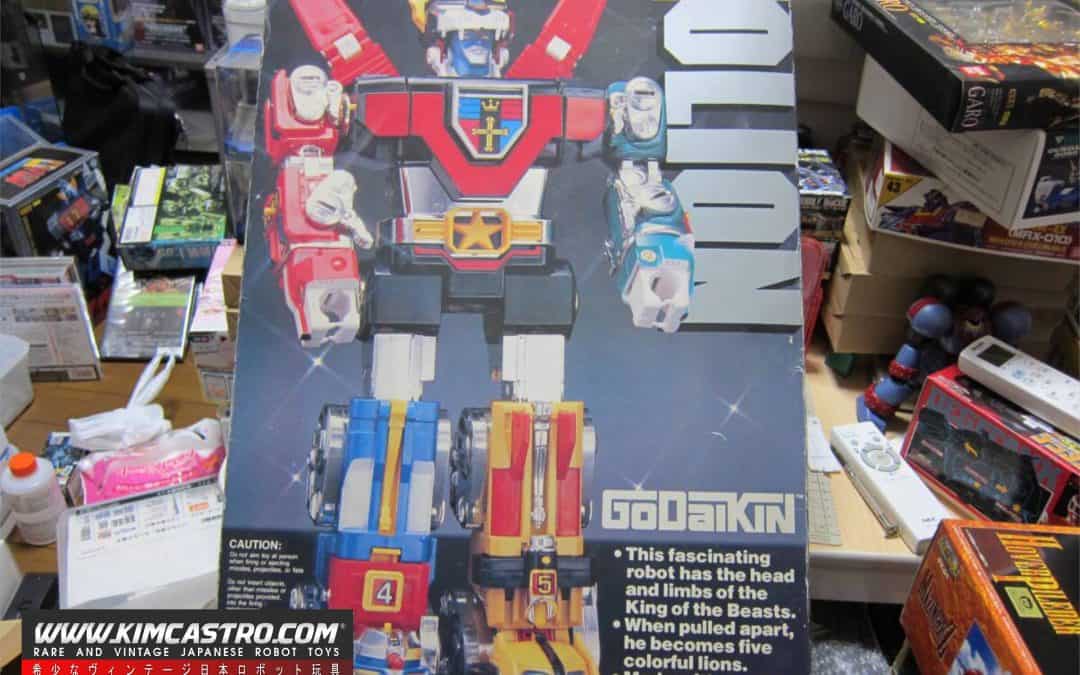 GODAIKIN GOLION VOLTRON BANDAI AMERICA EXPORT MODEL 77070.  ゴダイキン ゴライオン ボルトロン バンダイ アメリカ輸出モデル 77070