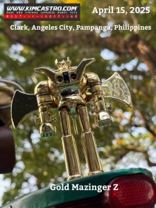 CLARK, ANGELES CITY, PAMPANGA, PHILIPPINES. APRIL 15, 2025.  GOLD MAZINGER Z. フィリピン、パンパンガ州、アンヘレス市クラーク。2025年4月15日。 ゴールドマジンガーZ