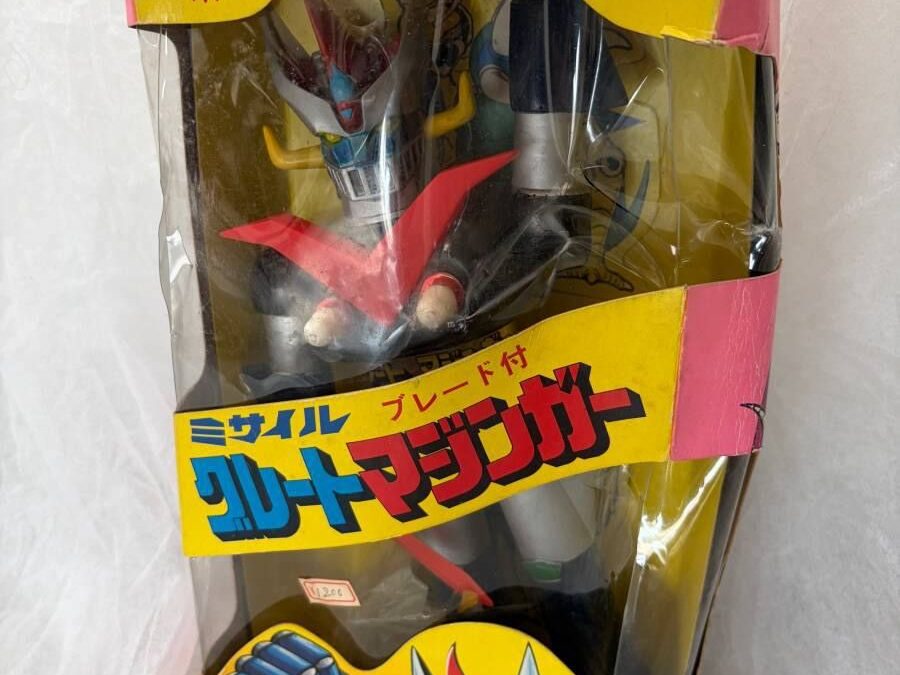 GREAT MAZINGER MISSILE SOFT VINYL SOFUBI OLD BANDAI. グレートマジンガーミサイル ソフビ 旧バンダイ