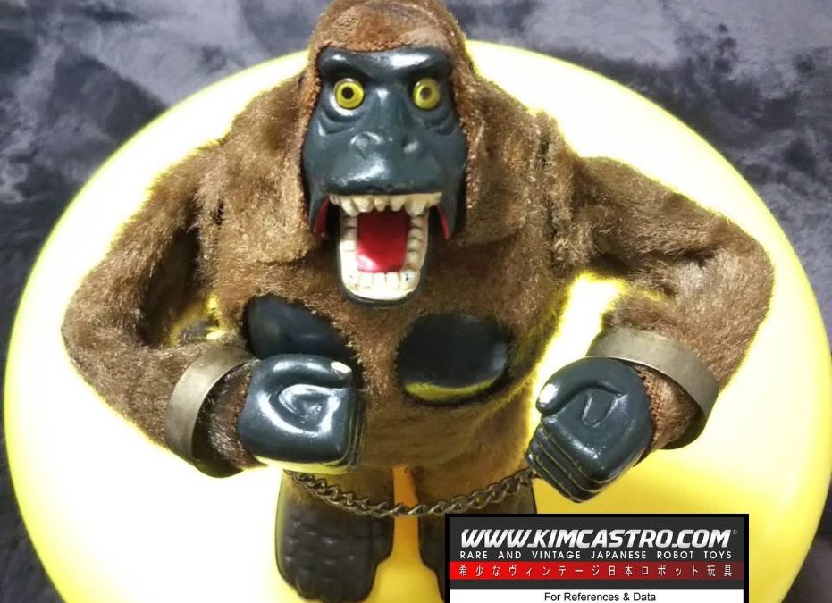 MECHANICAL GORILLA (KING KONG) TIN TOY WIND UP WALKING ROBOT WIND-UP Louis Marx & Co. 機械仕掛けのゴリラ（キングコング）ブリキ製ゼンマイ式歩行ロボット ルイス・マルクス社製