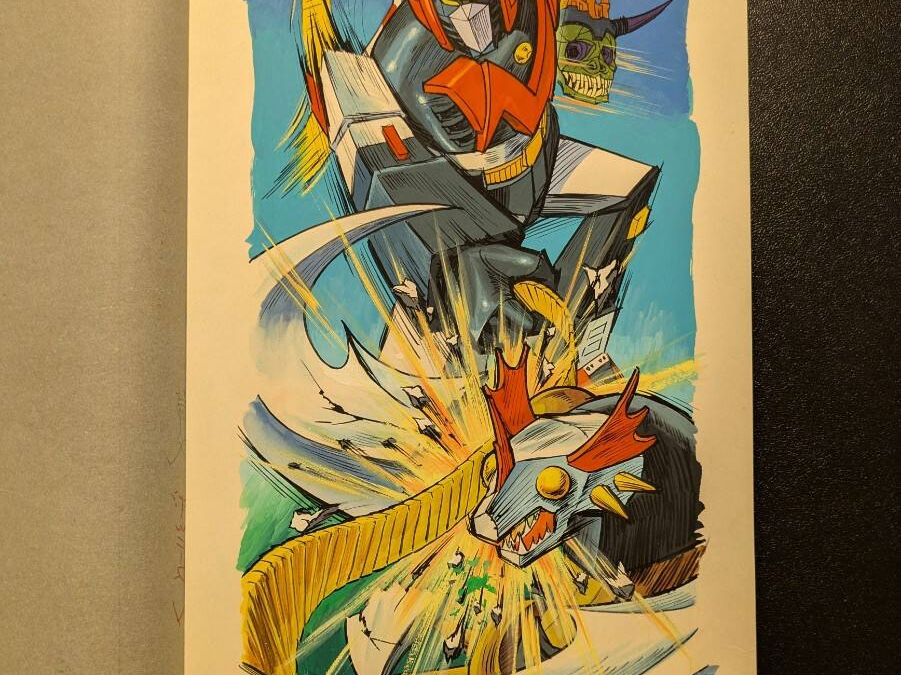 VOLTES V SUPER ELECTROMAGNETIC VOLTES V VOLTUS V VOLTES FIVE VOLTES 5 BORUTESU V BOLTES V VOLTEZ V ILLUSTRATION CARDBOARD. 超電磁マシーン ボルテスV イラスト入り厚紙